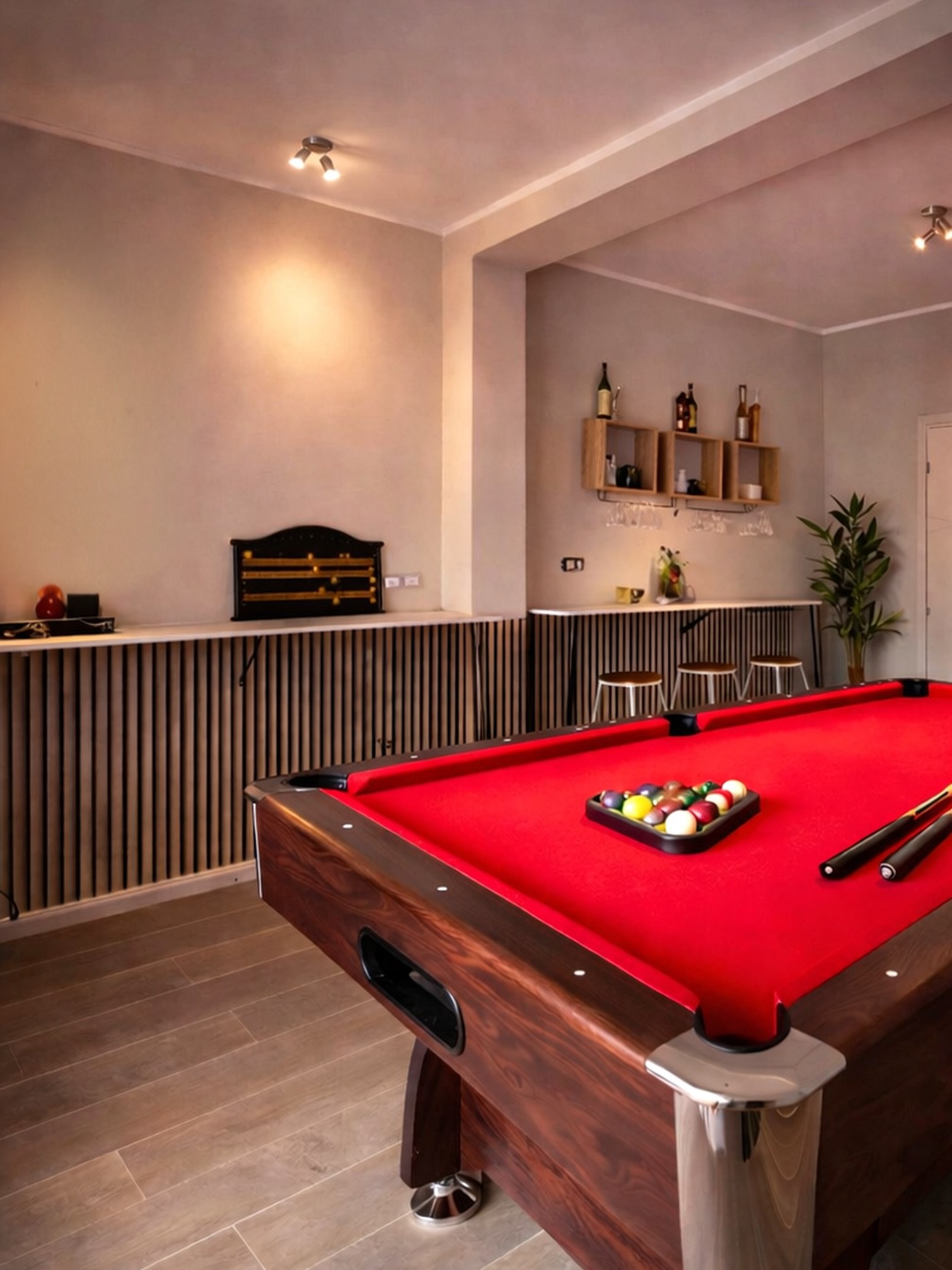 Zona relax sala giochi